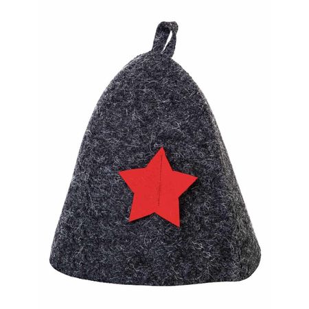 Шапка банная ГлавБаня с аппликацией 
