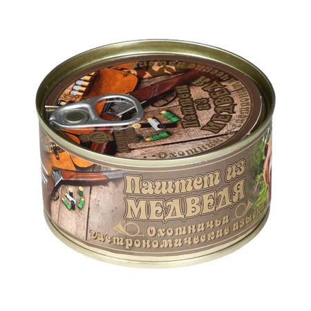 Паштет Деликатес дичь с медвежатиной 200 г