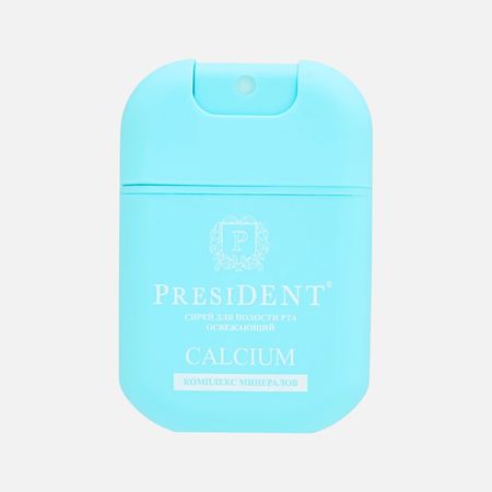 Спрей для полости рта President Calcium освежающий 15 мл люголь виалайн спрей для полости рта 45мл