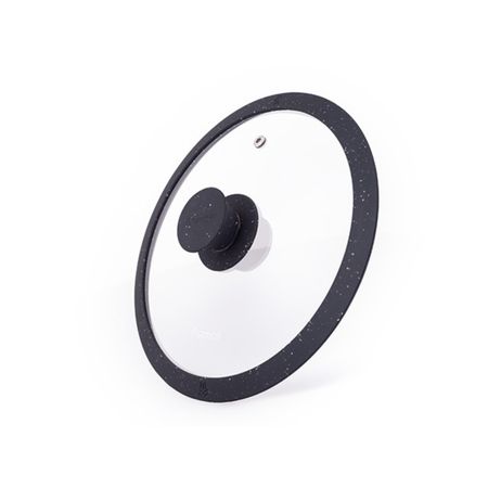 Крышка Fissman Arcades 22 см силиконовый обод, чёрный 4 шт great wall haval cuv h3 h5 wingle 3 wingle 5 колесная центральная крышка ступицы обод колпаки 3102103 k01 b1 b021es 2 3102103k01b1 b021es2