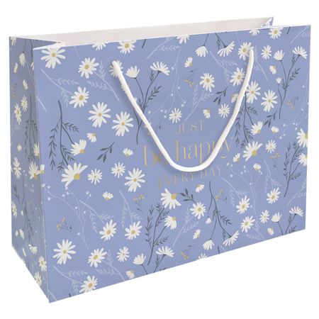 Пакет подарочный Be Smart Fleurs ромашки 36х26 см