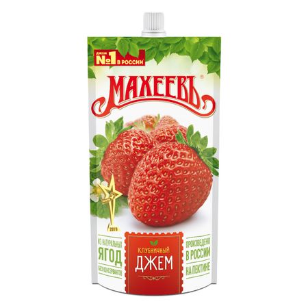 Джем Махеевъ клубничный с дозатором 300 г джем махеевъ клубника 400 г