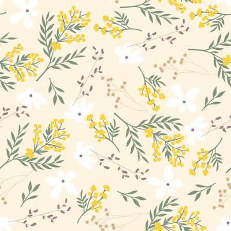 Бумага для подарков Be Smart Fleurs мимоза 70х100 см индукторы eternalfar 0510 1w 20 шт