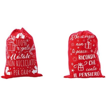 Мешок для подарков Ad trend NY новогодний 50х69 см в ассортименте красный китайский новогодний кулон