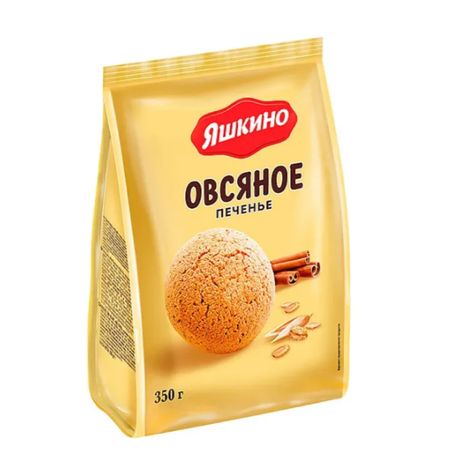 Печенье Яшкино овсяное 350 г кабошоны из смолы рыбий печенье 10 шт ywbeads 13x18 мм