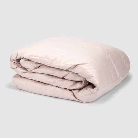 Одеяло Tissagio 100% сибирский гусиный пух облегченный 145х200 см розовый