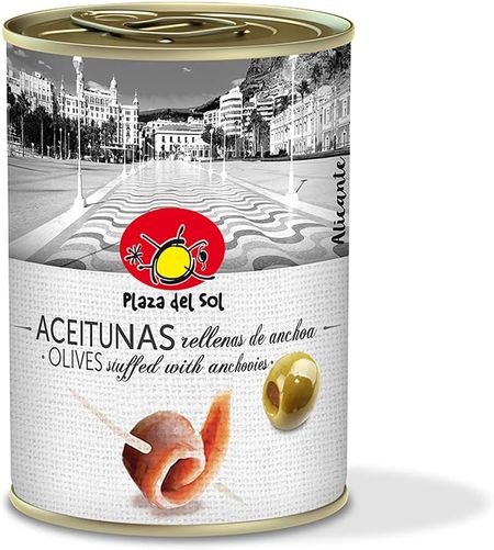 Оливки с лососем Plaza del Sol 280г магниты на холодильник испания plaza
