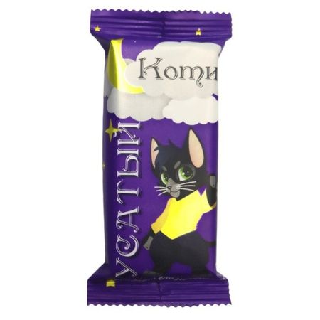 Конфеты глазированный Любимая Кубань Усатый котик, вес конфеты rondo арбуз освежающие 30 г