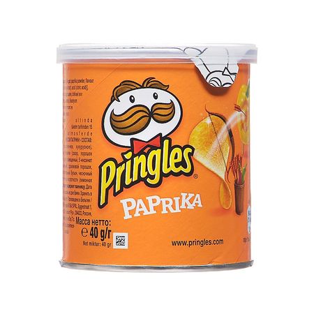 Чипсы Pringles Паприка 40 г чипсы картофельные lay s сыр 70 г