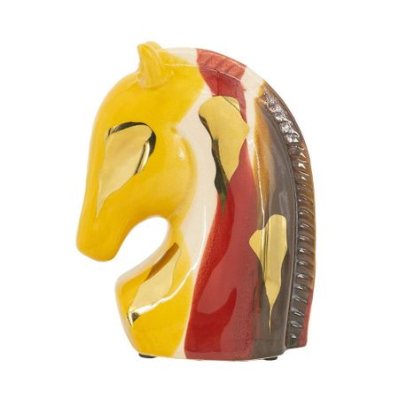 Декор настольный Glasar Голова лошади 15х8х18 см китайские памятные монеты год лошади 2026