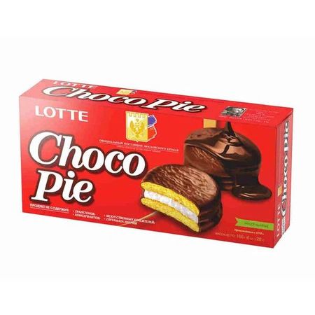 Печенье Lotte Чокопай, 168 г кабошоны из смолы рыбий печенье 10 шт ywbeads 13x18 мм