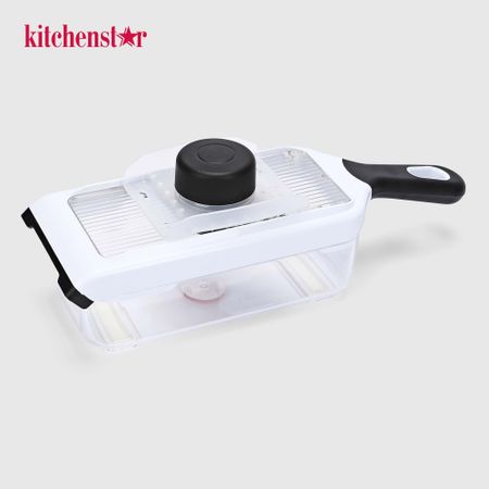 Измельчитель ручной Kitchenstar механический, с контейнером 2в1 zf2507 ручной измельчитель чеснока easy twist