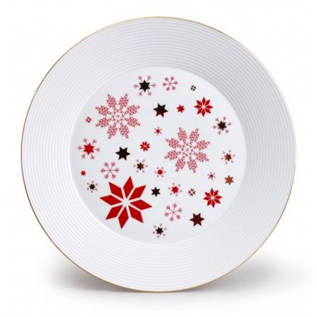 Тарелка десертная Thun 1794 Lea Новогодний, красный 19 см китайский новогодний кулон красный