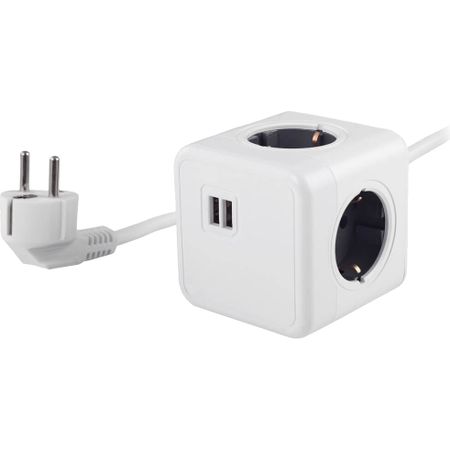 Удлинитель RocketSocket Cube Extended 1404 4x230V корпуса разъемов sm 2 54 your cee 10 пар