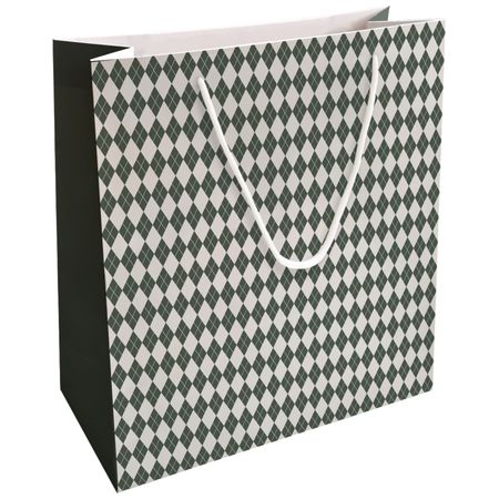 Пакет подарочный Be Smart Cage зелёный 20х20 см