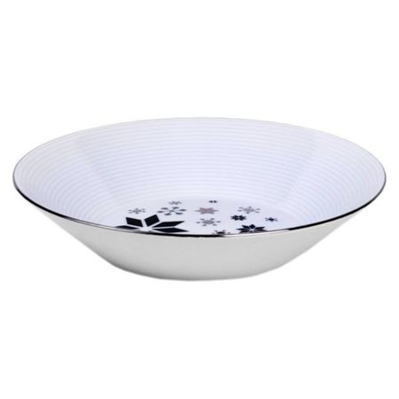 Тарелка глубокая Thun 1794 Lea новогодний синий, 22 см