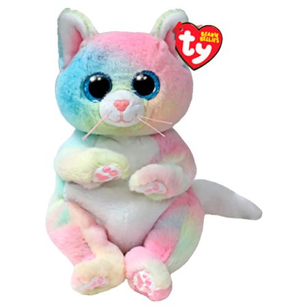 Мягкая игрушка TY Дженни кошечка разноцветная 15 см