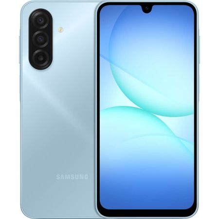 Смартфон Samsung Galaxy A17 LTE 4+128 ГБ голубой защитное стекло glass pro для samsung galaxy s21 fe ное   рамка