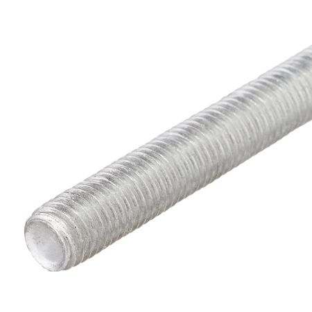 Шпилька резьбовая оцинкованная d18x2000 мм резьбовая втулка для двойного крепления оцинкованная m4 5x15мм
