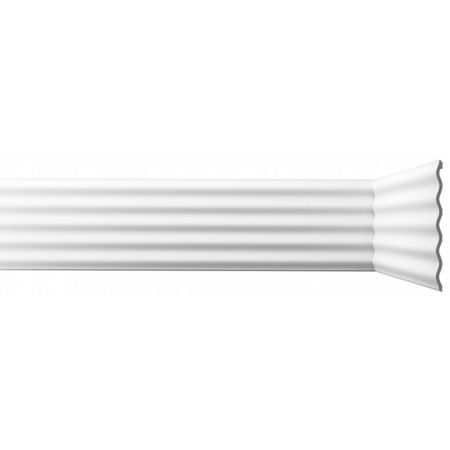 Панель декоративная из экополимера 200х2600х10 мм Bello Deco XPS СП 01/2.6 белая 0,52 кв.м