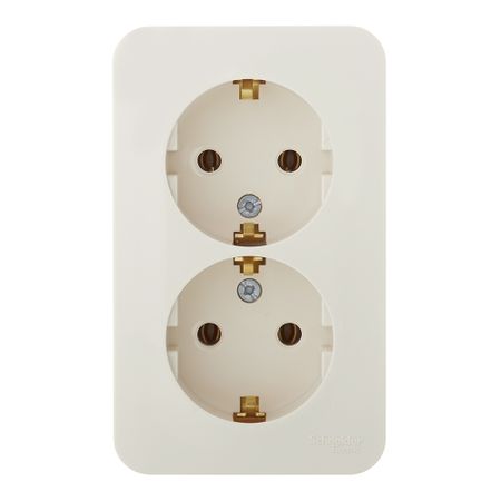 Розетка Systeme Electric Blanca накладная бежевая (BLNRA010217)
