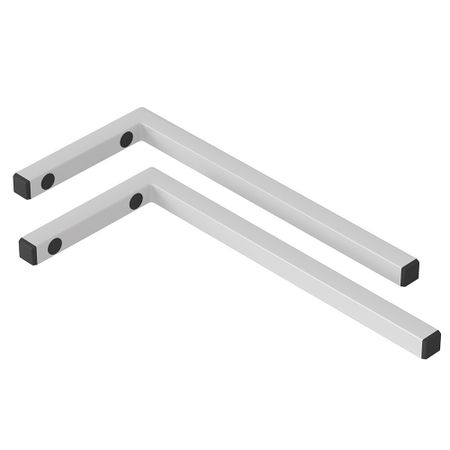 Кронштейн для столешницы 43х20х2,5 см белый Good Door (КР00017) (2 шт.) lucking door клонируемые rfid метки t5577