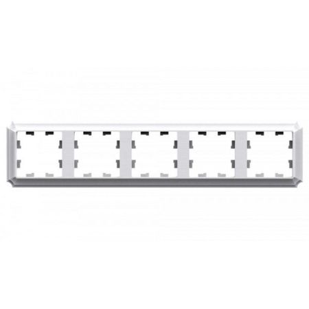 Рамка Systeme Electric AtlasDesign Antique пятиместная лотос (ATN101305)