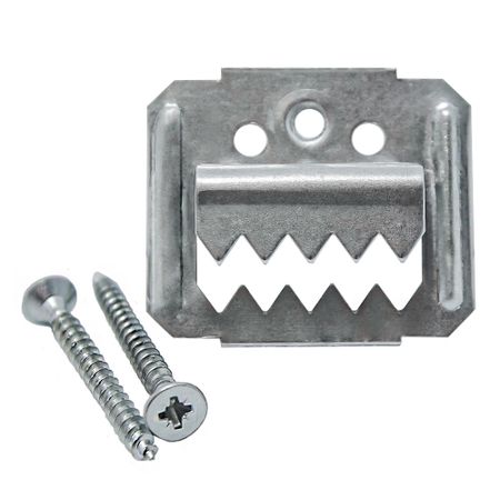 Крепеж кляймер №5 с саморезами для вагонки Осфикс Профи усиленный (50 шт.) крестовые самонарезающие винты nindejin черные m1 m6 4 8 углеродистая