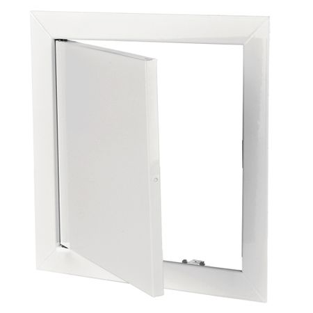 Люк ревизионный НашВент Дверца Д пластиковый 200х200 мм накладной