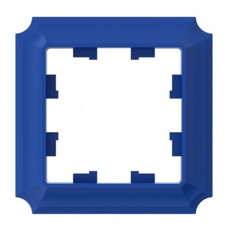 Рамка Systeme Electric AtlasDesign Antique одноместная аквамарин (ATN101101)