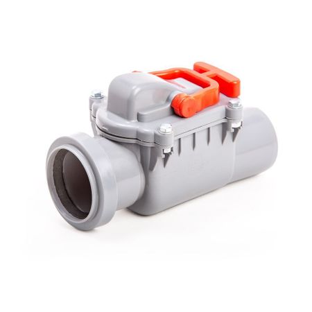 Клапан обратный Lammin d50 мм пластиковый для внутренней канализации электромагнитный клапан acarps пластиковый нормально закрытый 1 2 3 4 220в 24в