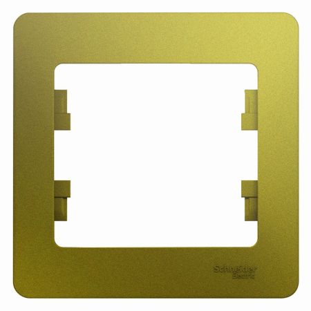 Рамка Systeme Electric Glossa одноместная фисташковая (GSL001001)