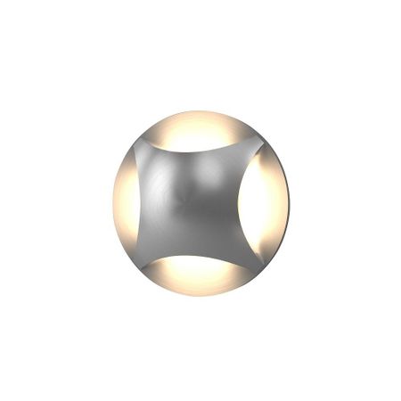 Подсветка для лестниц встраиваемая светодиодная алюминий 3 Вт 4000К IP65 Elektrostandard Step 3 (a050602) повышающий модуль постоянного тока от 12 в до 30 в 3 5 а 105 вт инвертор 30 в mppt со шнуром питания постоянного тока starlink mini step up power cord