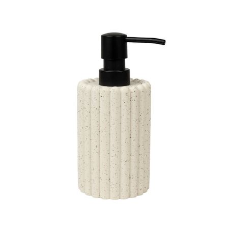 Дозатор для мыла Zenfort Тирамису настольный полирезин белый (106510) дозатор для жидкого мыла lemer iguasu полирезин белый