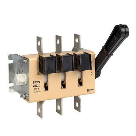 Выключатель-разъединитель EKF PROxima ВР32У 3P 250А 400-690 В на монтажную плату (uvr32-35a31220)