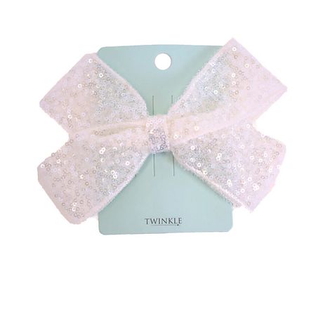 Заколка для волос TWINKLE Заколка для волос Shiny Silver шар yancheng shiny стеклянный с новогодним узором ветка 8 см