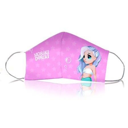 Маска защитная MORIKI DORIKI Текстильное изделие для детей и подростков: повязка многоразовая двухслойная LANA финансовая грамотность для подростков