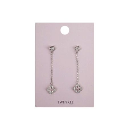 Серьги TWINKLE Серьги Clover ретро аниме наклейки для скрапбукинга lucky clover