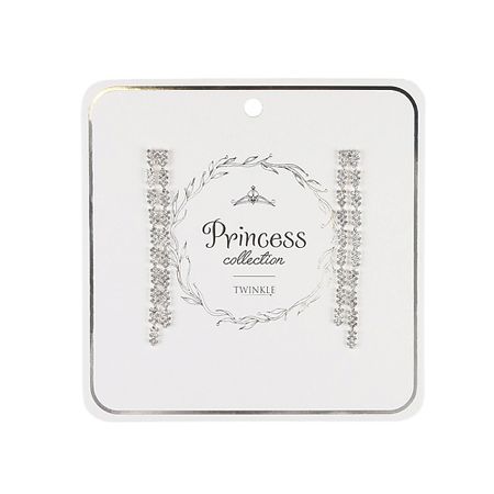 Серьги TWINKLE PRINCESS COLLECTION Серьги Double Line mystique mirage серьги double chain earrings
