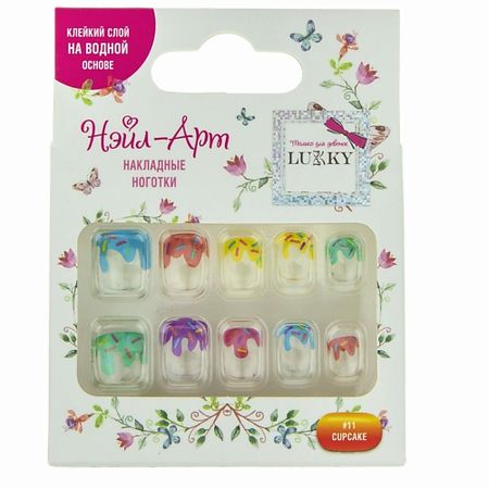 Накладные ногти LUKKY Накладные ногти Cupcake