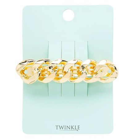 Заколка для волос TWINKLE Заколка для волос GOLDEN CHAIN BIG kotlo studio цепь golden transformer chain with blue murano bead and pearls necklace