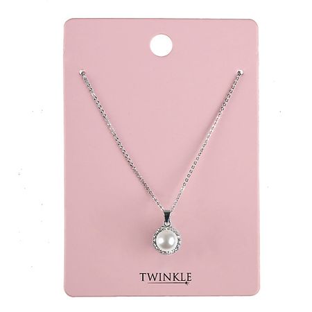 Колье TWINKLE Колье с подвеской Shiny Pearl holly june колье my shiny abc necklace gold