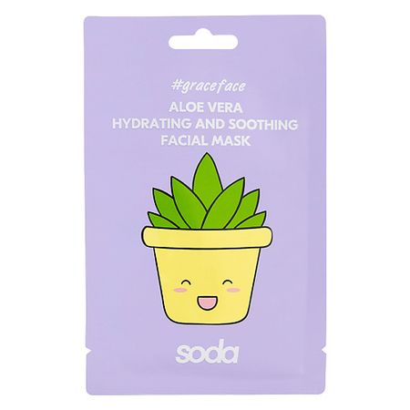 Маска для лица SODA Тканевая маска для лица 