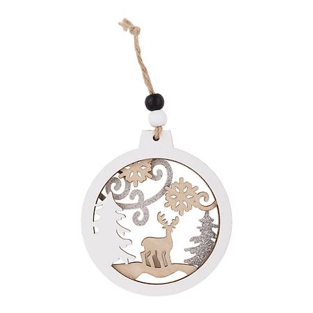 Елочная игрушка TWINKLE Декоративная елочная игрушка Snow Deer елочная игрушка птица 10x8 5 красный