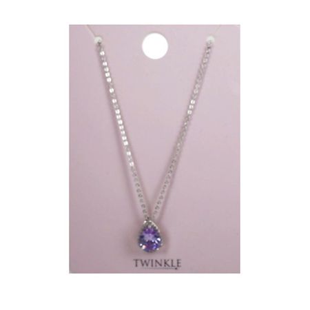 Подвеска с цепочкой TWINKLE Подвеска с цепочкой Light Purple