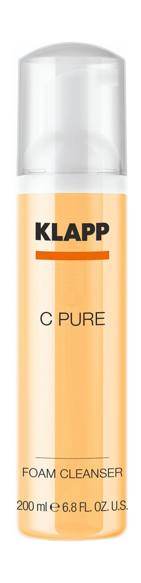 Klapp C Pure Foam Cleanser тоник для лица levrana anti ox с комплексом растительных антиоксидантов 150 мл