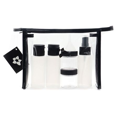 Набор дорожных флаконов ЛЭТУАЛЬ Набор аксессуаров для путешествий средний статуэтка утка средний палец chengwei