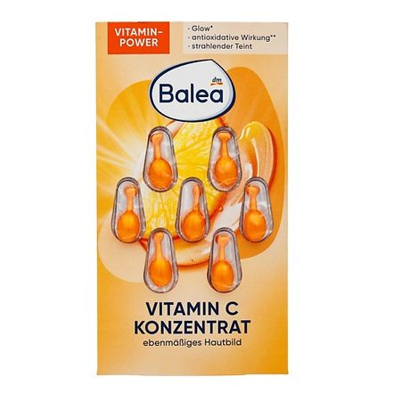 Концентрат для лица BALEA Концентрат витамина С комплекс эхинацеи витамина c и zn zdravcity здравсити саше 2г 10шт