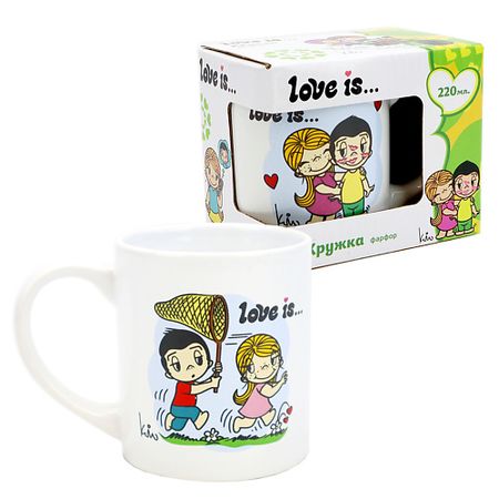 Кружка ND PLAY Кружка в подарочной упаковке Love is