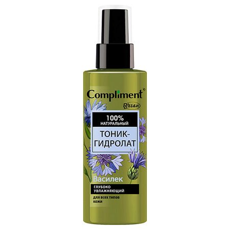 Тоник для лица COMPLIMENT Тоник-гидролат Василек глубоко увлажняющий